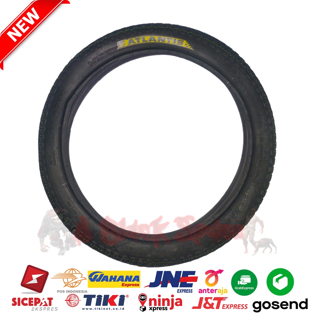 Ban Luar Kingland Atlantis 16x1.75 Ban Luar Wandaking Ukuran 16 x 1.75 Ban Luar Sepeda Lipat 16 Sepe