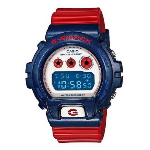 Jam Casio G-SHOCK Original Type DW-6900AC-2DR / Gshock DW-6900AC-2 Original