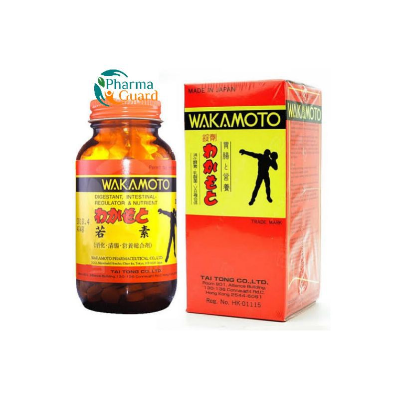 Wakamoto 300 Made in Japan | Obat Maag, asam lambung dan gas