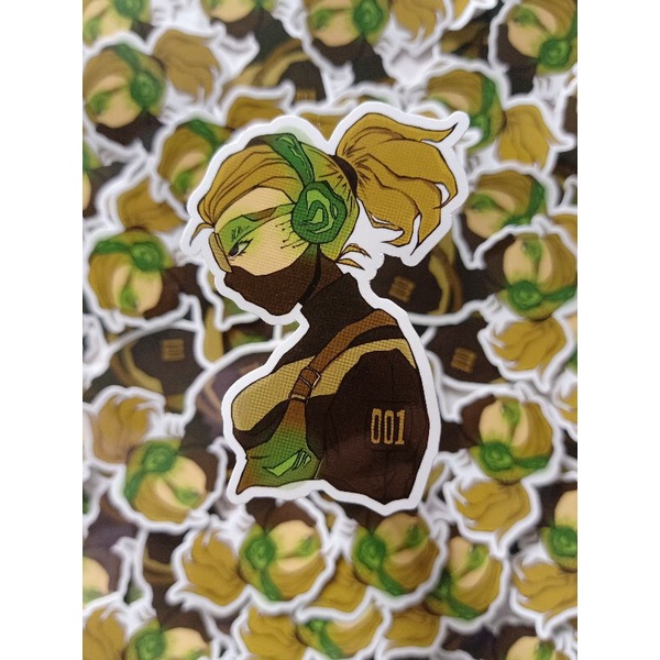 

001 Girls-02 | Sci-Fi Character Vinyl Sticker for decor, journal, scrapbook