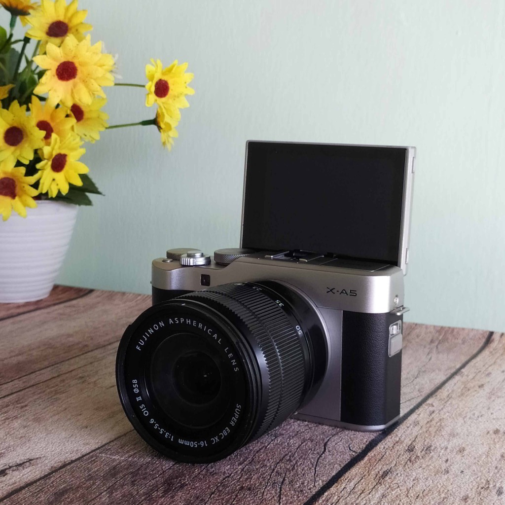 KAMERA MIRRORLES FUJIFILM XA5 KIT - KAMERA DIGITAL VIDEO 4K MURAH TERBAIK UNTUK VLOG DAN YUTUB-1