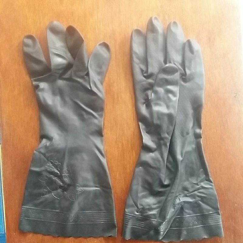 sarung tangan karet tebal