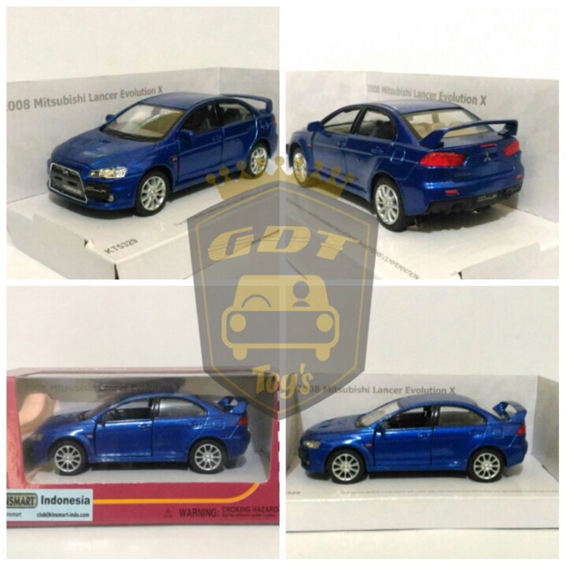 Diecast Kinsmart Mitsubhisi Evolution X