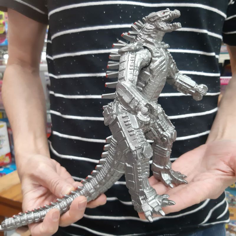 Godzilla mecha silver figure godzilla