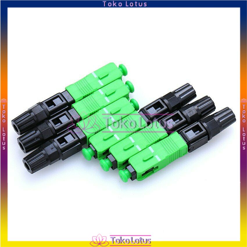 1Box/100Pcs Fast Connector SC APC Fiber Optik FTTH Fast Konector Buaya