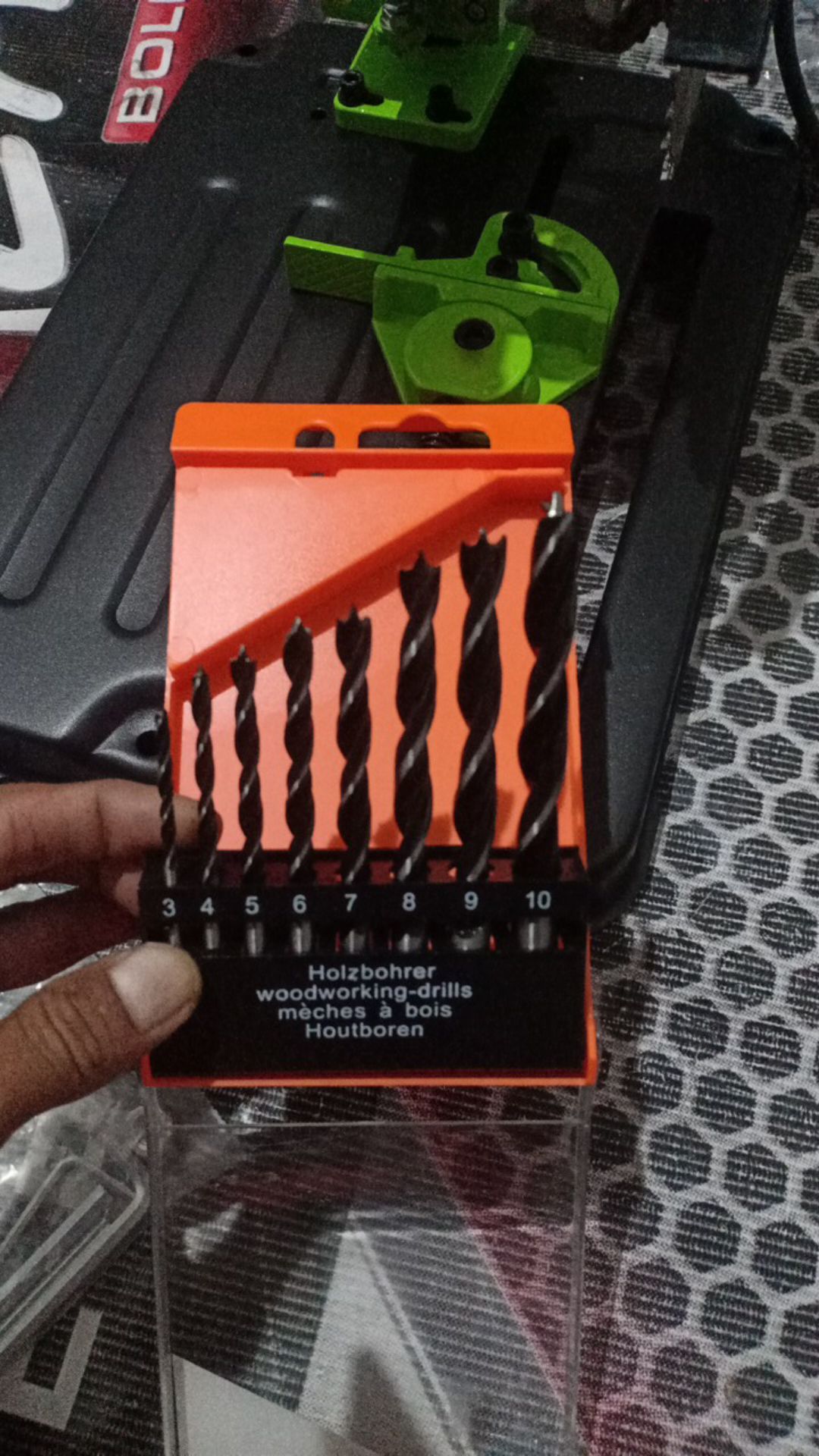 Mata Bor Kayu Set 8 Pcs / Wood Drill Bits 3-10mm