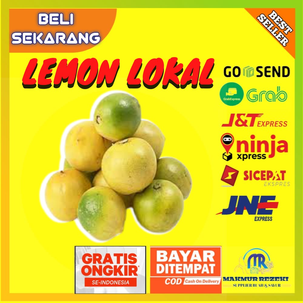 

JERUK LEMON LOKAL KUNING SUPER SAYURAN SEGAR MURAH HARGA PERKILO 1 KG