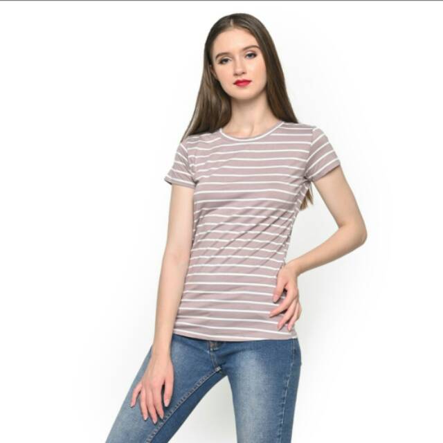 LEMONe salur spandex premium kaos wanita