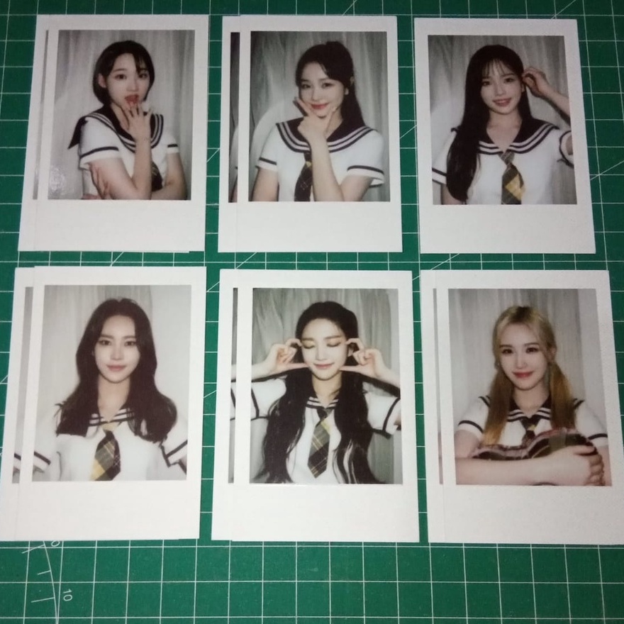 [READY STOCK] PC POLAROID PHOTOCARD POLA WEEEKLY ANNIVERSARY MD MERCHANDISE SET SHARING SOOJIN MONDA