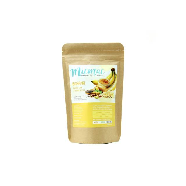 

MicMac Banana Granola Pack 250gram