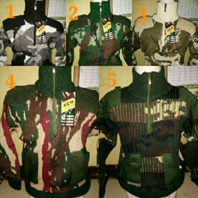 Jaket loreng anak anak
