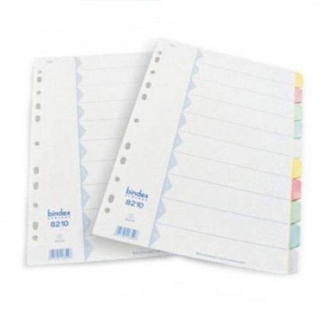 

Trendi Pembatas File A4 - Bambi 8210 - File Divider A4 - Karton 10 Warna Bagus