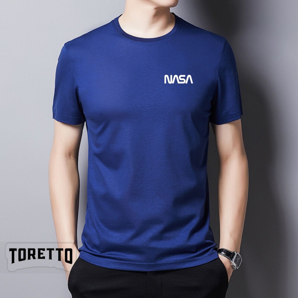 TORETTO-BAJU KAOS DISTRO NSA || ATASAN MOTIF SIMPLE TERLARIS || KAOS LOGO KEREN