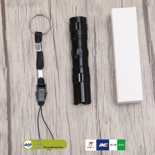 Senter Police 3 Watt Mini LED Flashlight Lampu Senter LED Best Seller