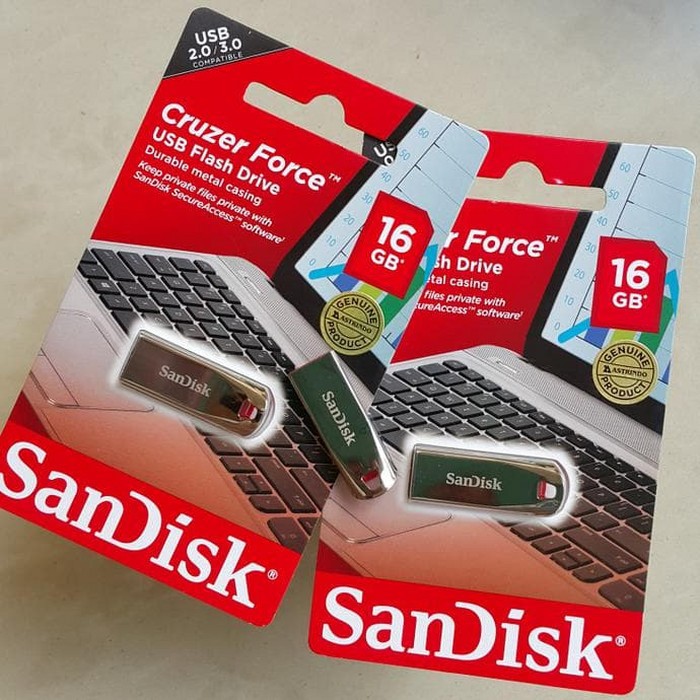 FlashDisk SANDISK CRUZER FORCE 16 GB USB 2.0