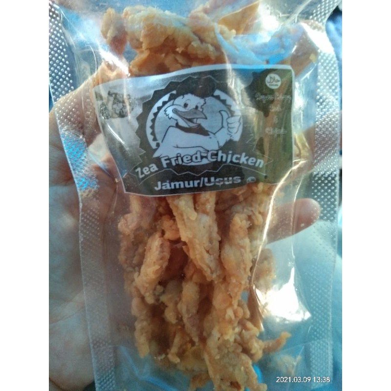 

Jamur dan usus crispy