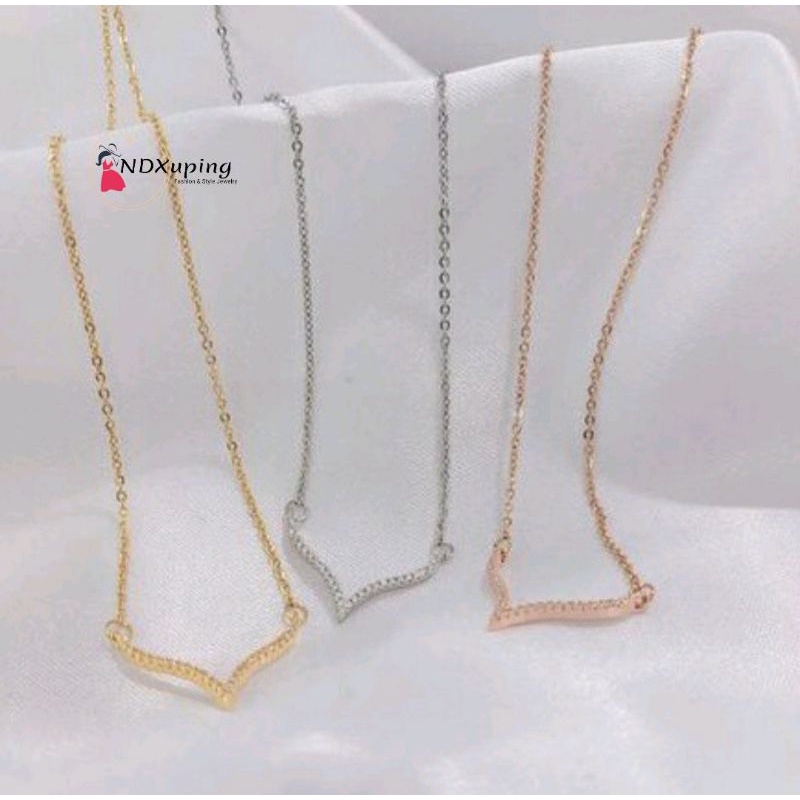 Kalung Fuji Merica Titanium Perhiasan N22052001