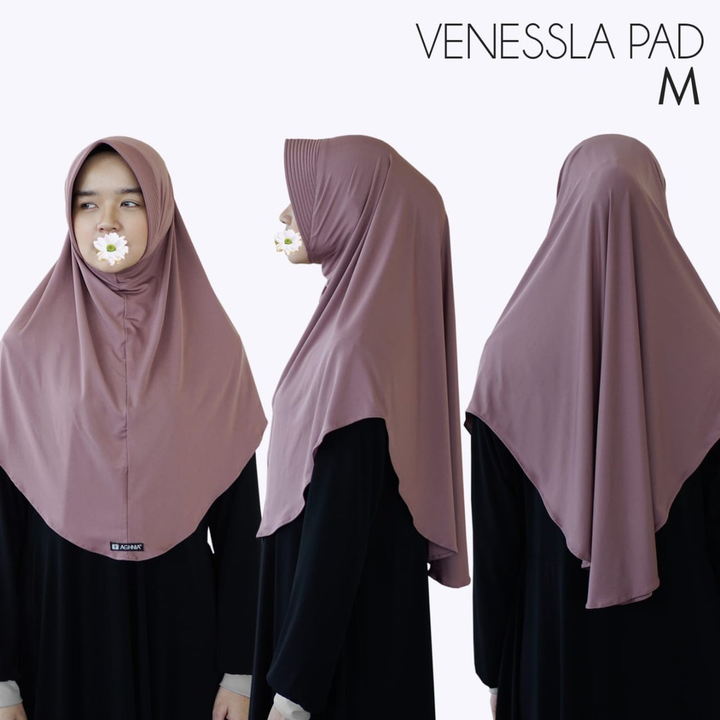 AGHNIA - Venessla Pad Stella Jilbab Instan-3