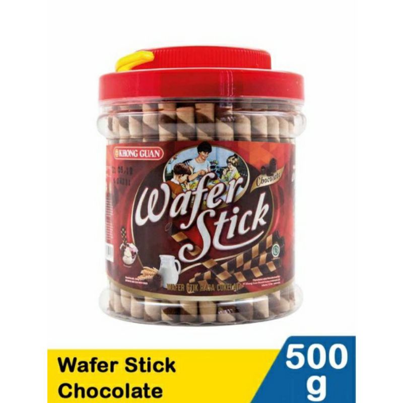 Promo Khong Guan Wafer Stick Coklat 500 Gram