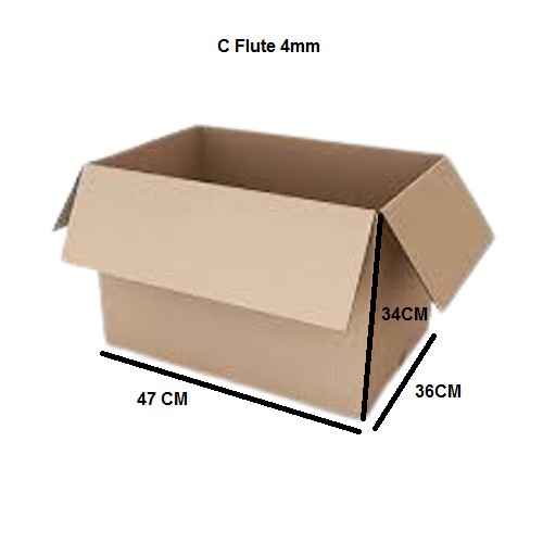 

KARDUS/DUS/KARTON/DUS PINDAHAN/KARDUS BESAR 47x36x34 cm CFLUTE KUAT