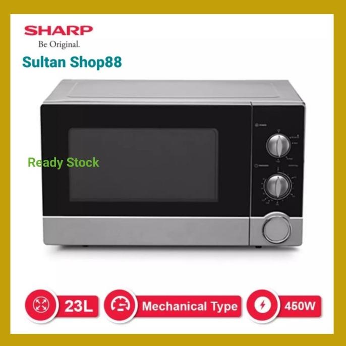 KEKINIAN Sharp Microwave Oven 23 Liter Low Watt 450W R-21DO(S)-IN I Microwave