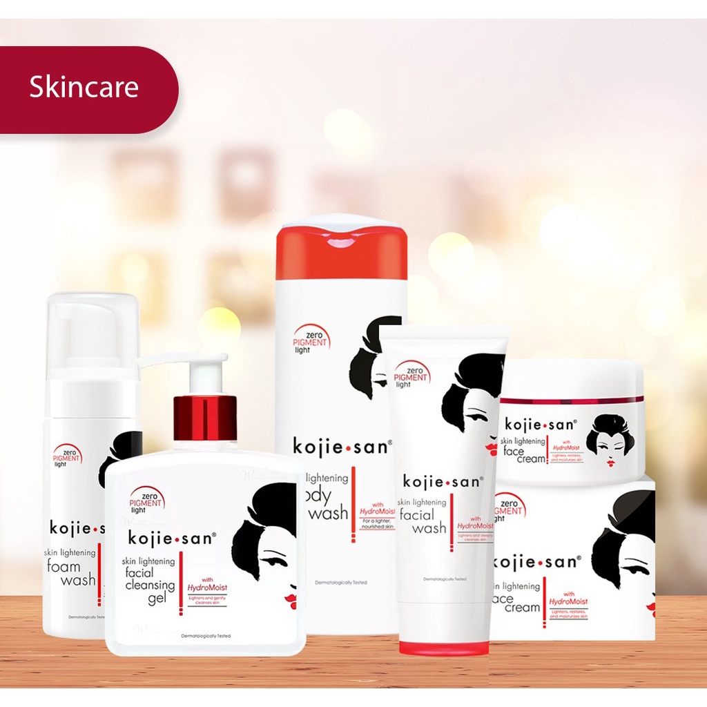 Kojie San Skin Lightening With Hydromoist Series (Cream/LotionFace Wash/Foam/Gel/Toner/Body Wash)