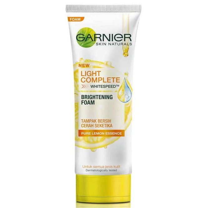 ❤️Glamouroseshop❤️ Garnier Light Complete Facial Foam 100ml / Garnier Bright Complete Facial Foam 100ml / Garnier Bright Complete Face Wash 100ml