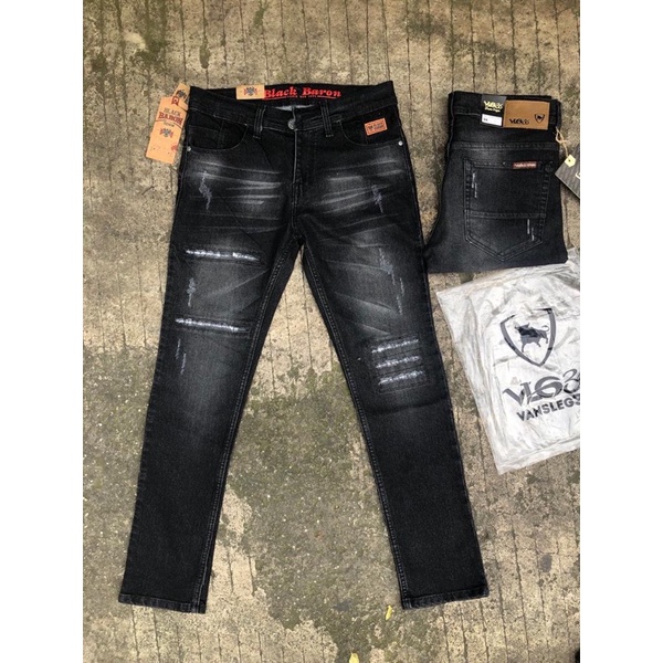 Celana panjang jeans sobek sobek terbaru/celana panjang jeans pria/celana panjang jeans street skiny