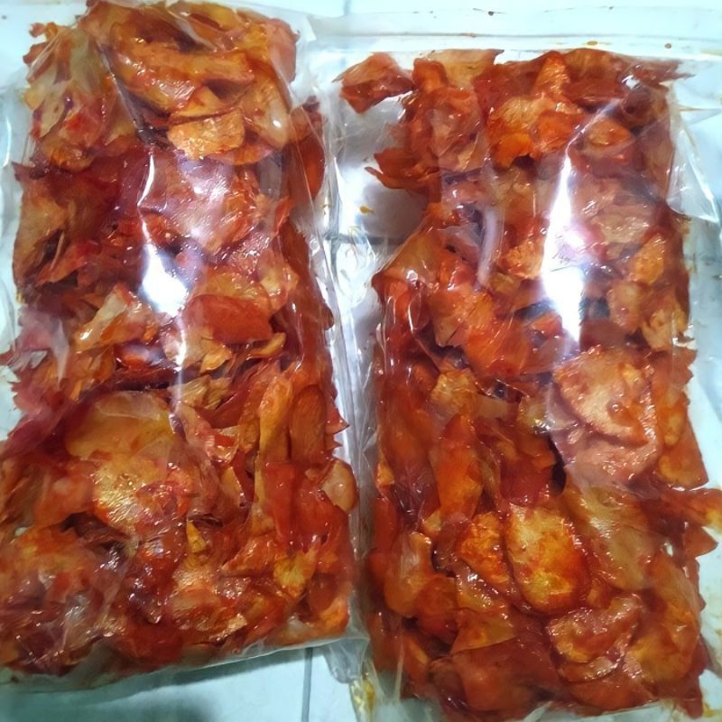 

KERIPIK SINGKONG SAMBAL DOYAN PEDAS MANIS 500GR