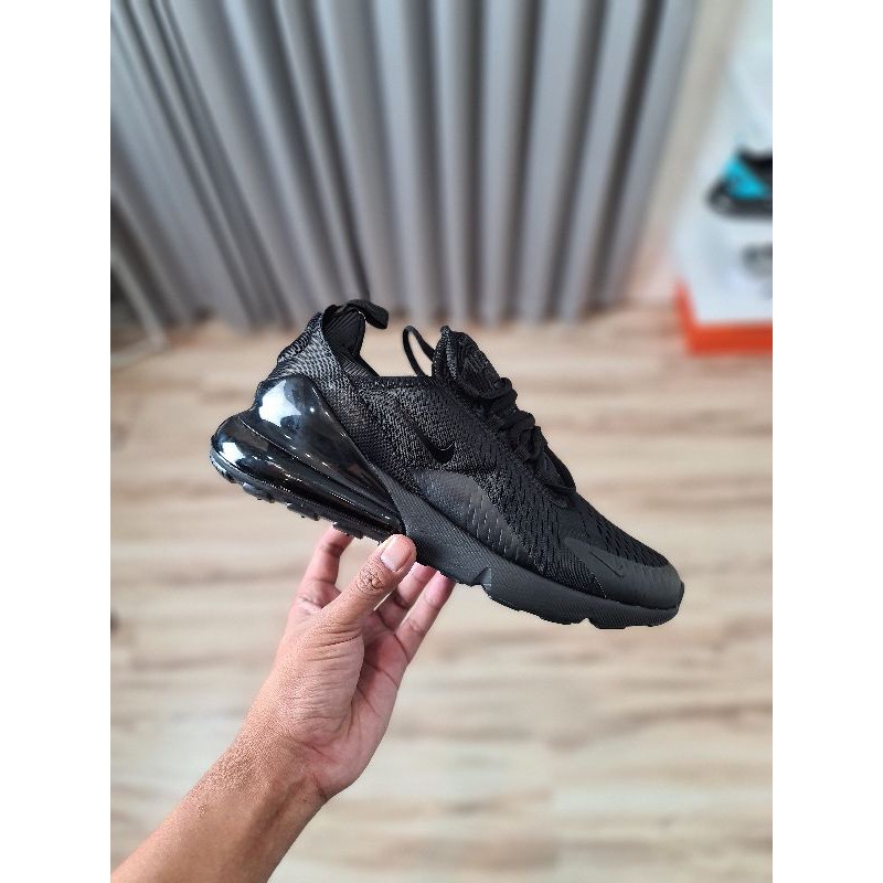 promo sepatu Nike airmax 270 triple black