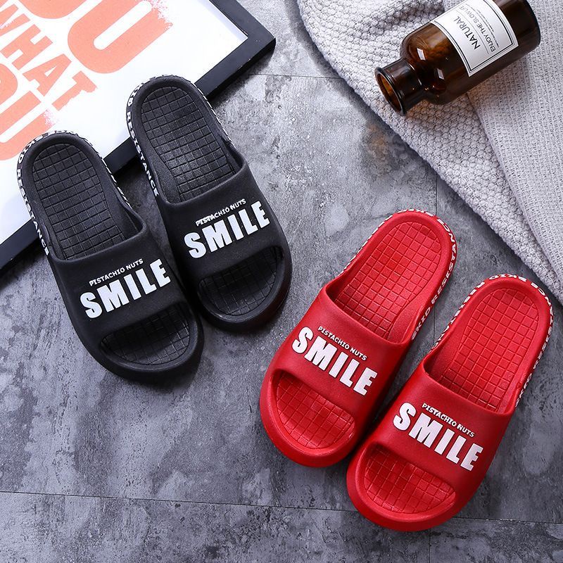 sandal Slop pria import/sandal pria slip on dewasa smile S2