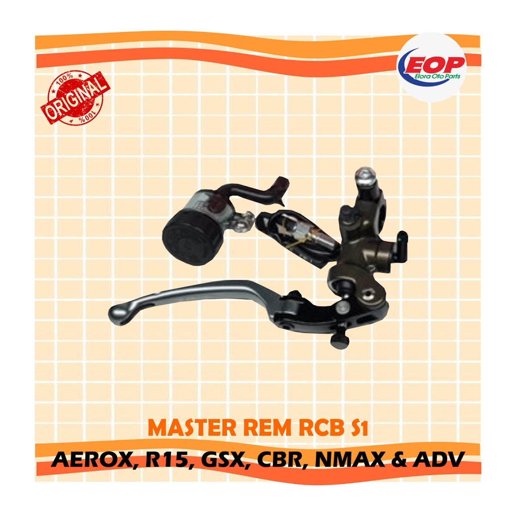 MASTER REM RCB S1 14mm AEROX R15 GSX CBR NMAX ADV