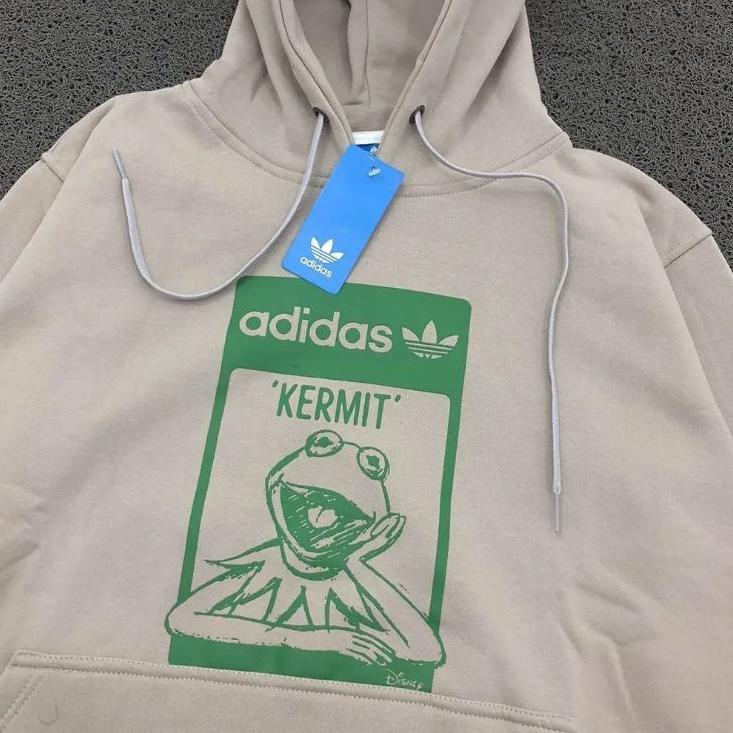 Muraaaahh.. Hoodie Adidas Kermit + import