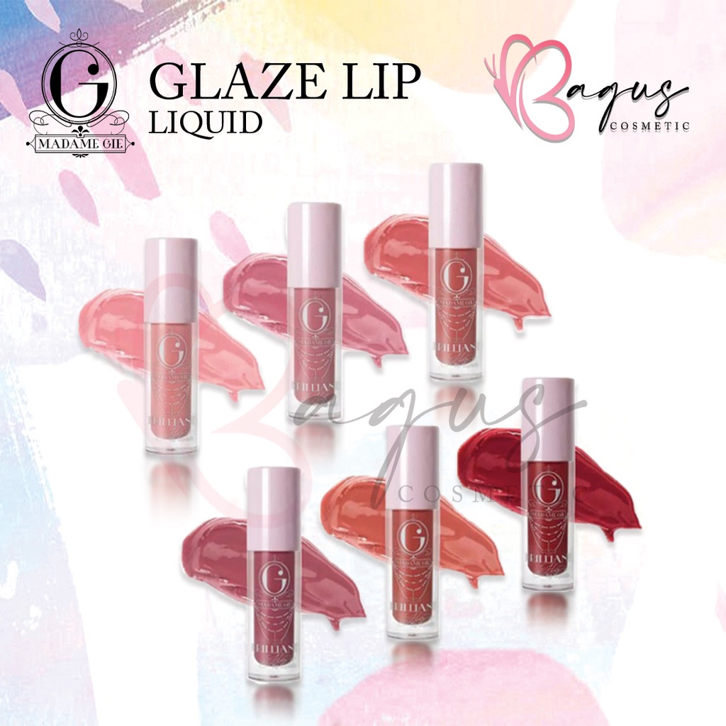 ⭐BAGUS⭐ MADAME GIE BRILLIANT MOIST &amp; GLAZE LIP LIQUIDE / LIP CREAM 4gr