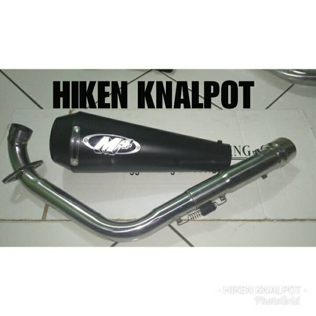 Knalpot m4 doff