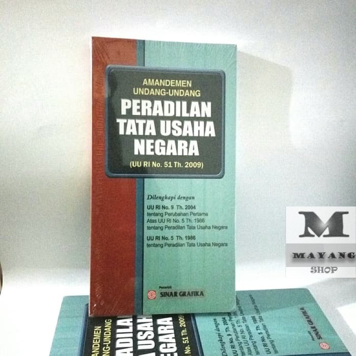 

Buku ASLI AMANDEMEN UNDANG-UNDANG PERADILAN TATA USAHA NEGARA
