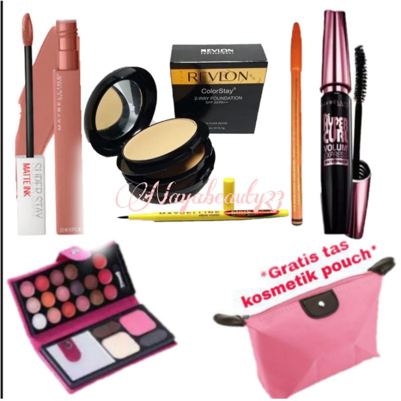 Maybelline / Paket Make Up / Paket Make up Lengkap / Paket Make Up Murah / Paket Make Up Maybelline