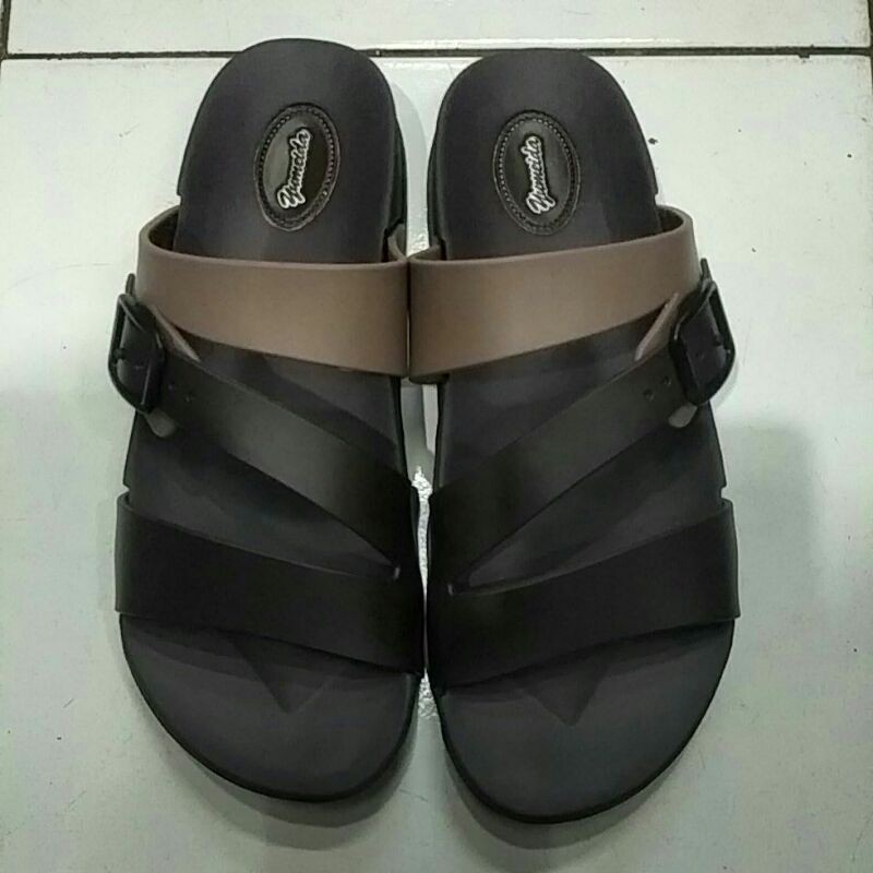 Yumaida 7121L - Sendal Kokop Karet Wanita Yumaida Silang Size 36 - 40