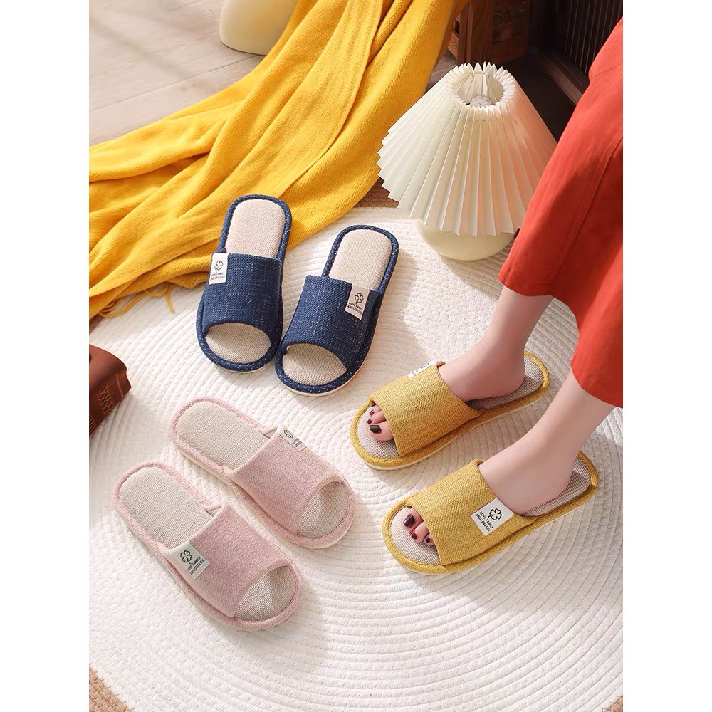 Sandal Rumah HOTEL EMPUK Nyaman Elegan CLOVER Sandal Kamar Indoor Halus Slipper Lembut