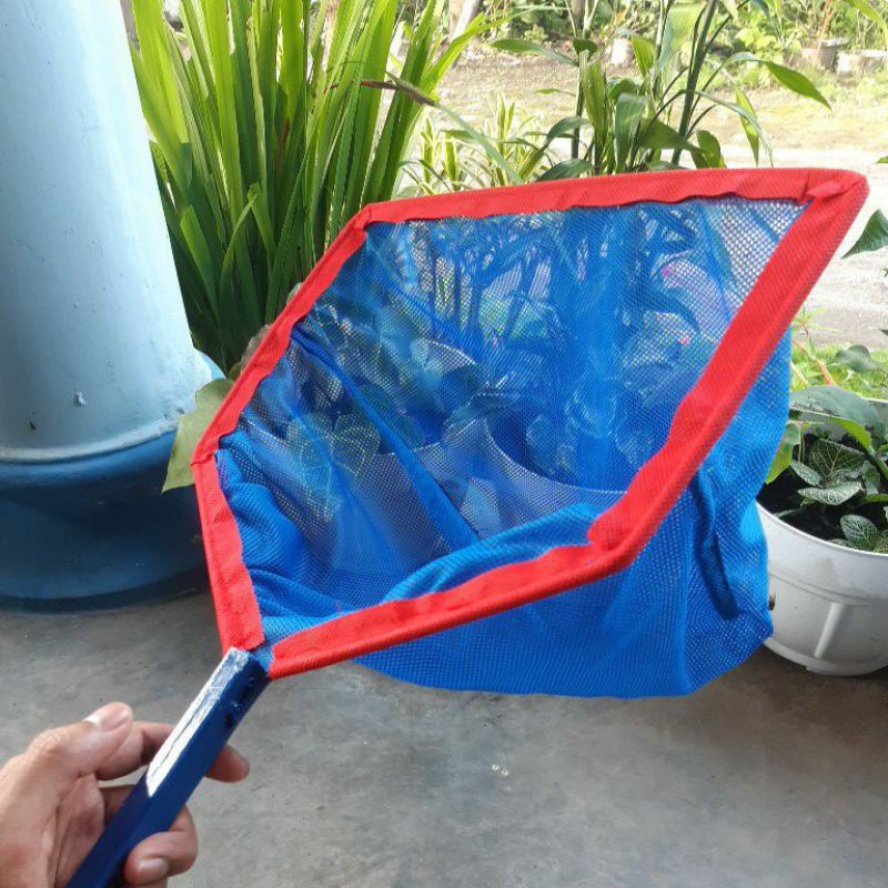 Serokan ikan kecil seser ikan lubang kecil serokan bibit burayak air ikan cacing sutra - besi hollow