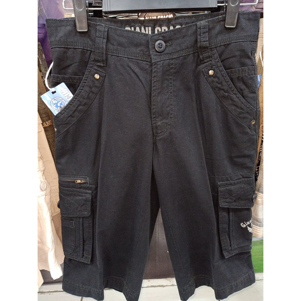 GIANI GRACIO Celana Pendek Cargo 7/8 Hitam G8211907404