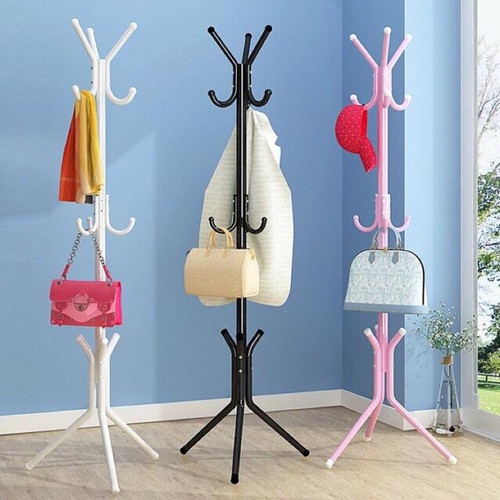 BISA COD Stand Hanger COATRACK bagus Gantungan Baju/Tas dan Topi Multifungsi terlaris AWET TIDAK KARATAN COD