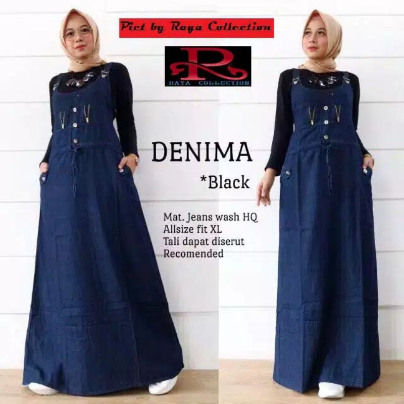 yoshi overall denim kekinian