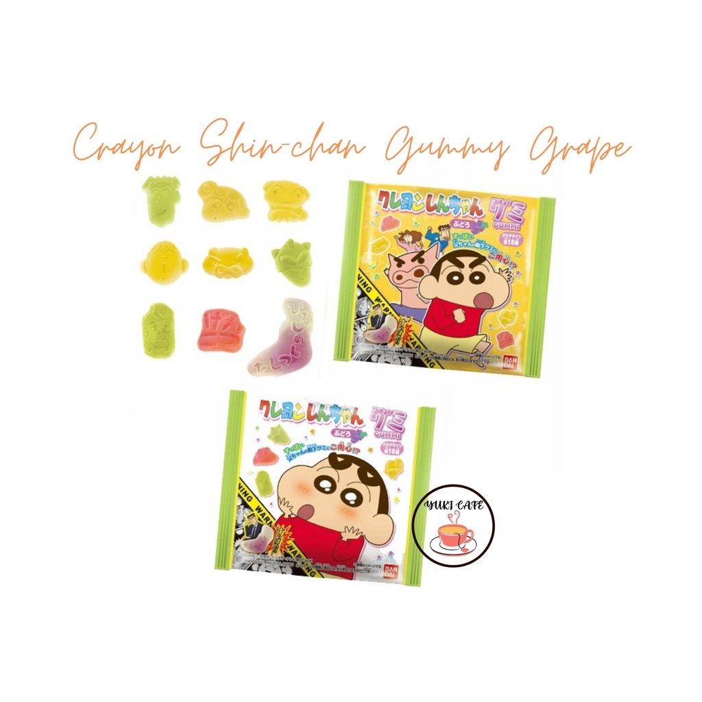 

PERMEN - GUMMY GRAPE CRAYON SHIN-CHAN