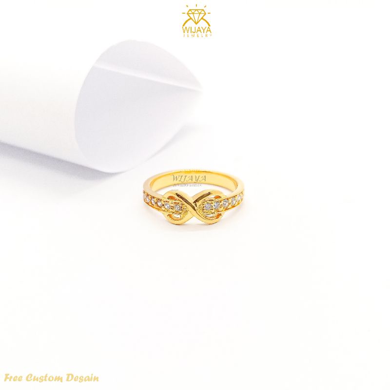 SINGLE RING CUSTOM BAHAN PERAK