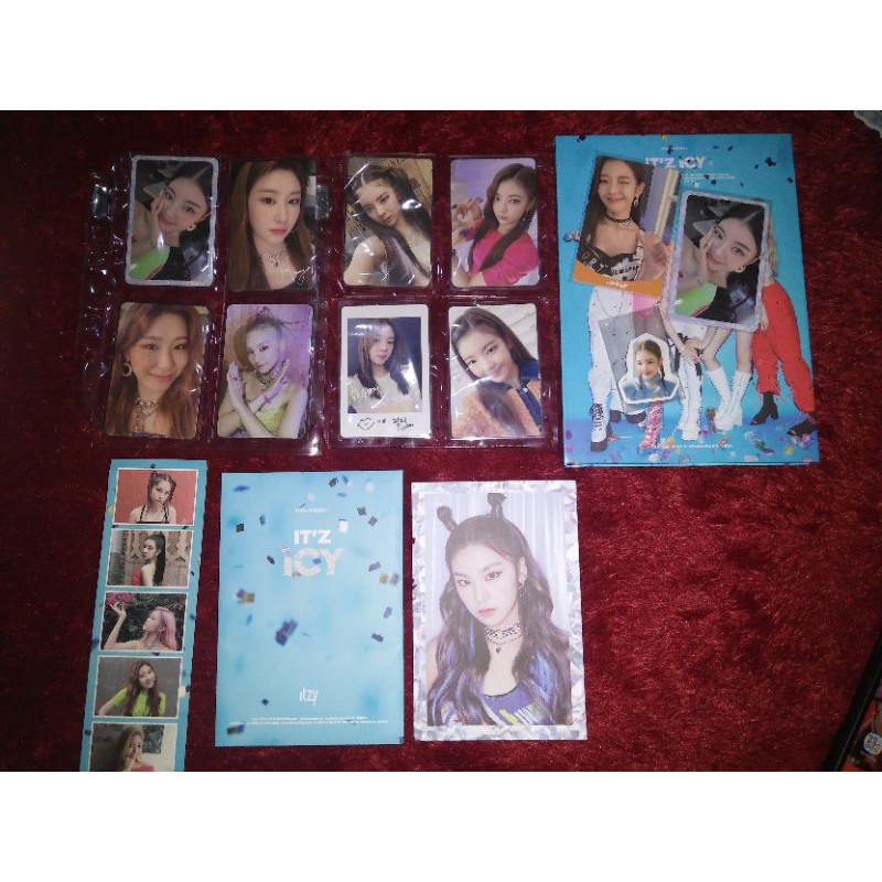 itzy icy not shy itz me no bad days photocard yeji lia chaeryeong
