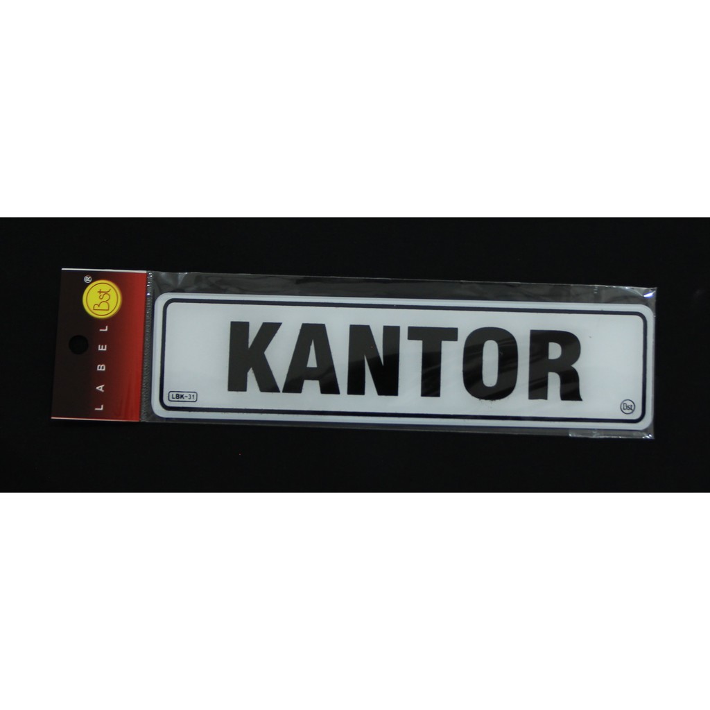 

Label Akrilik Kantor