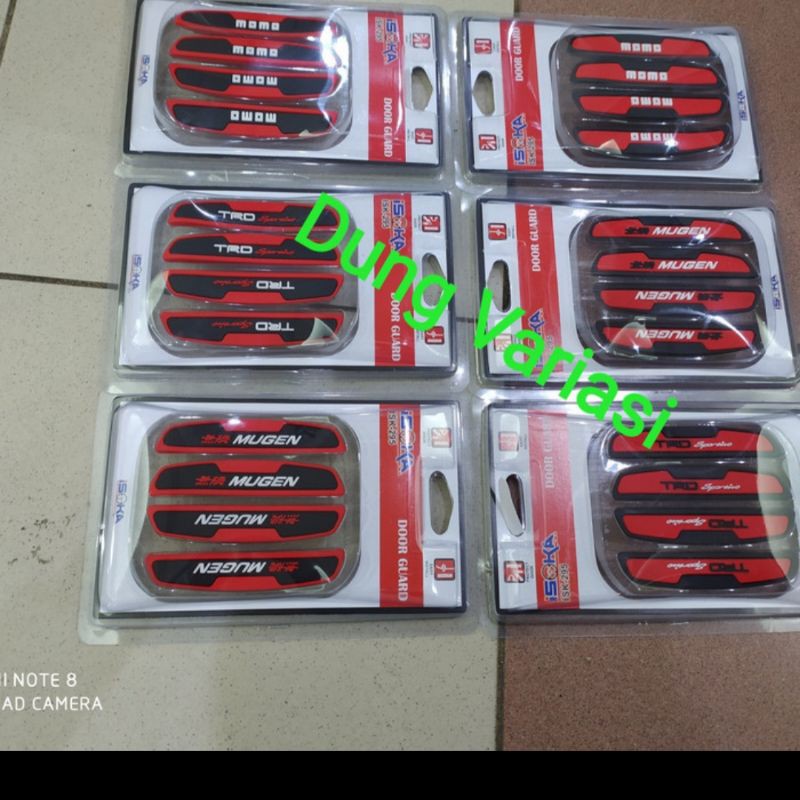 door guard pelindung pintu mobil universal Momo TRD mugen