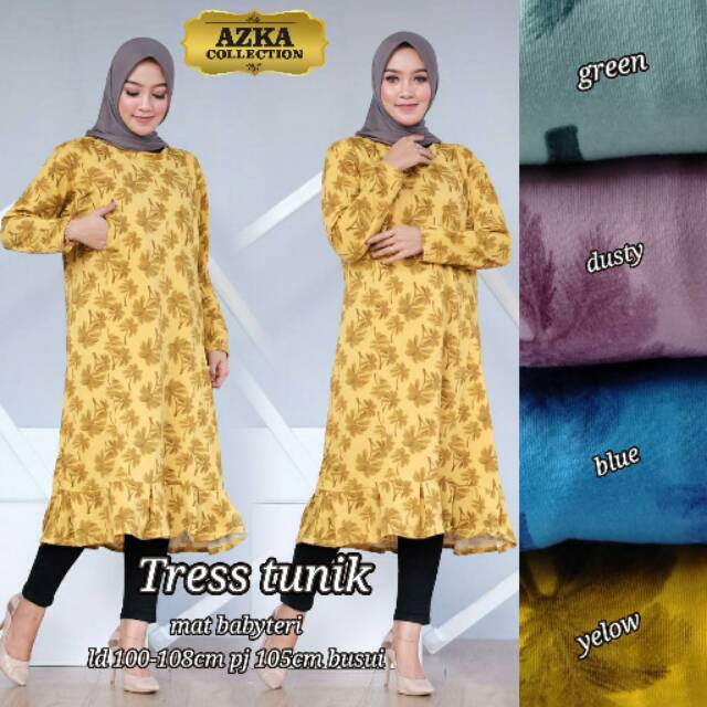 Trees tunik...azka collection