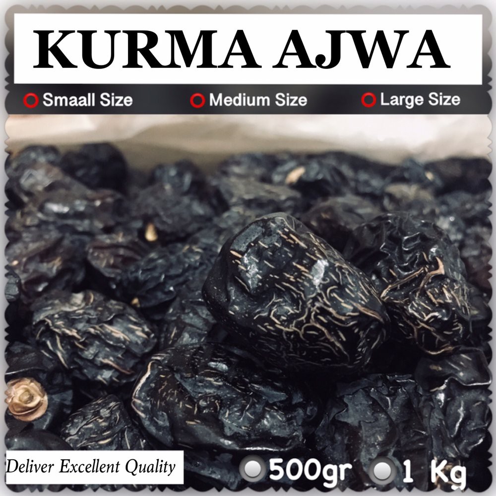 

Kurma Ajwa Kurma Nabi Ajwah Azwa 1kg Murah Cibinong Bogor Terbaik